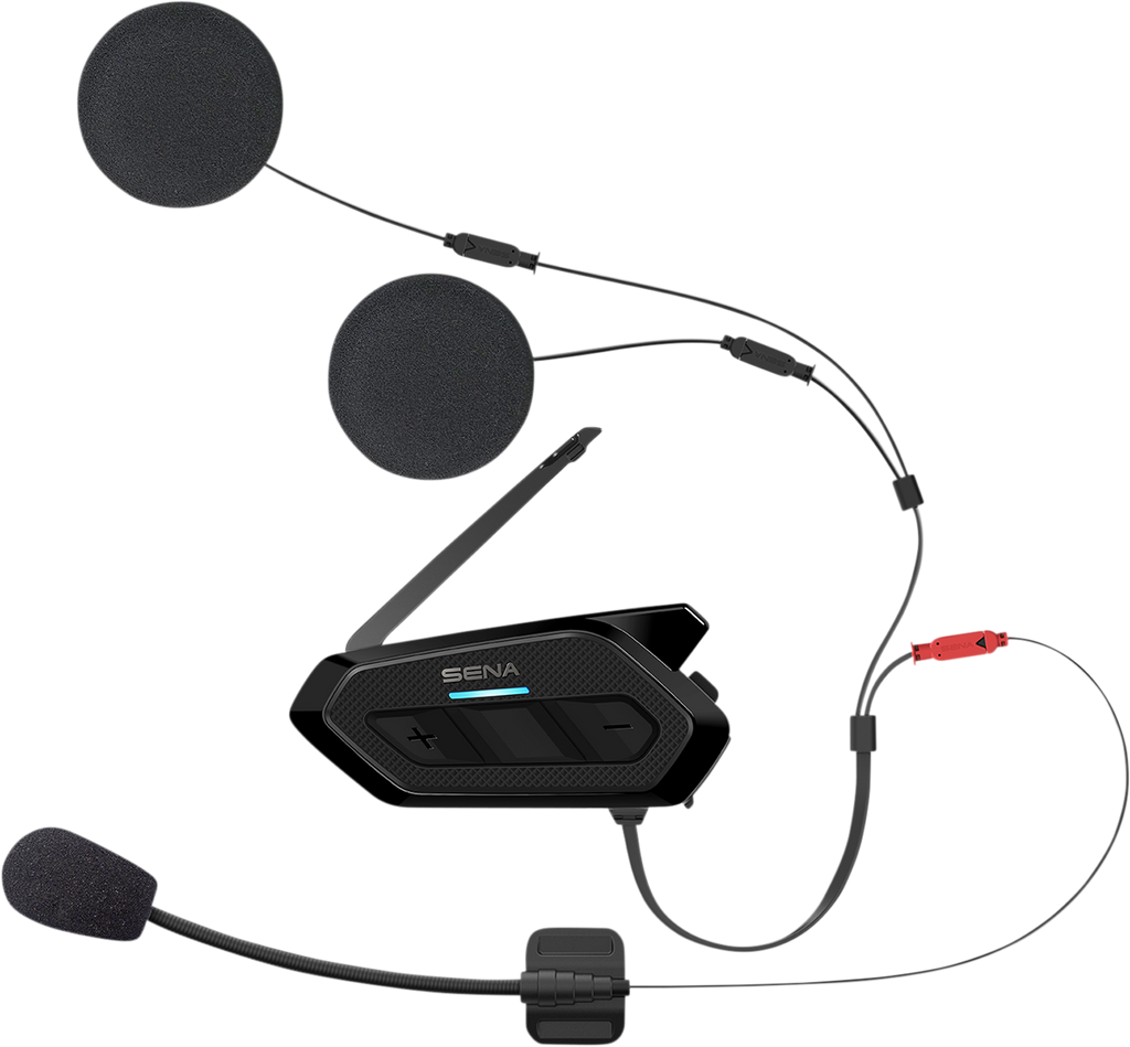 SENA Spider RT1 Communication System Dual Pack - Model SPIDER-RT1-01D with Mesh 2.0 Technology and HD Speakers