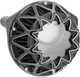 ARLEN NESS Crossfire Air Cleaner - Black (Part Number 600-041)