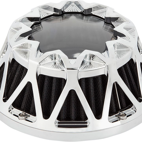 Arlen Ness Crossfire Air Cleaner - Chrome Part 600-048