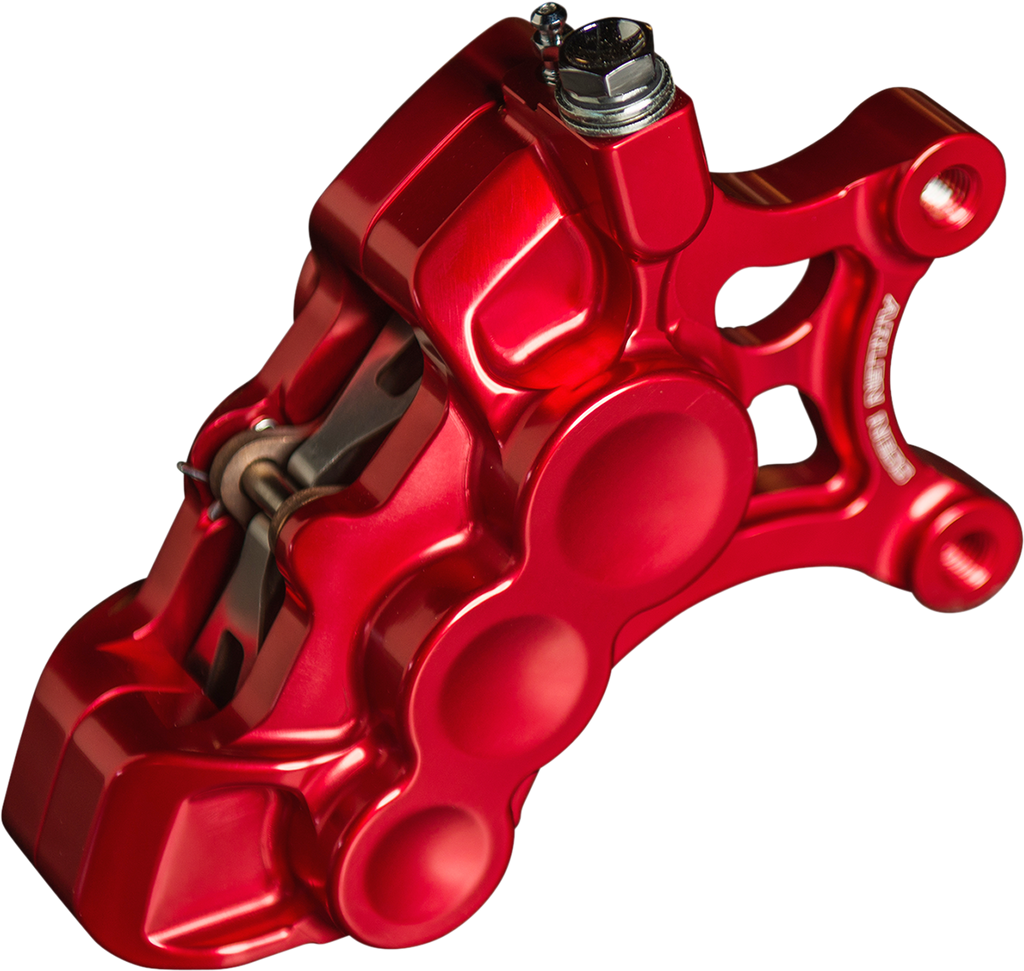 ARLEN NESS 6-Piston Brake Caliper - 11.8 Inch, Red | Part Number 02-226