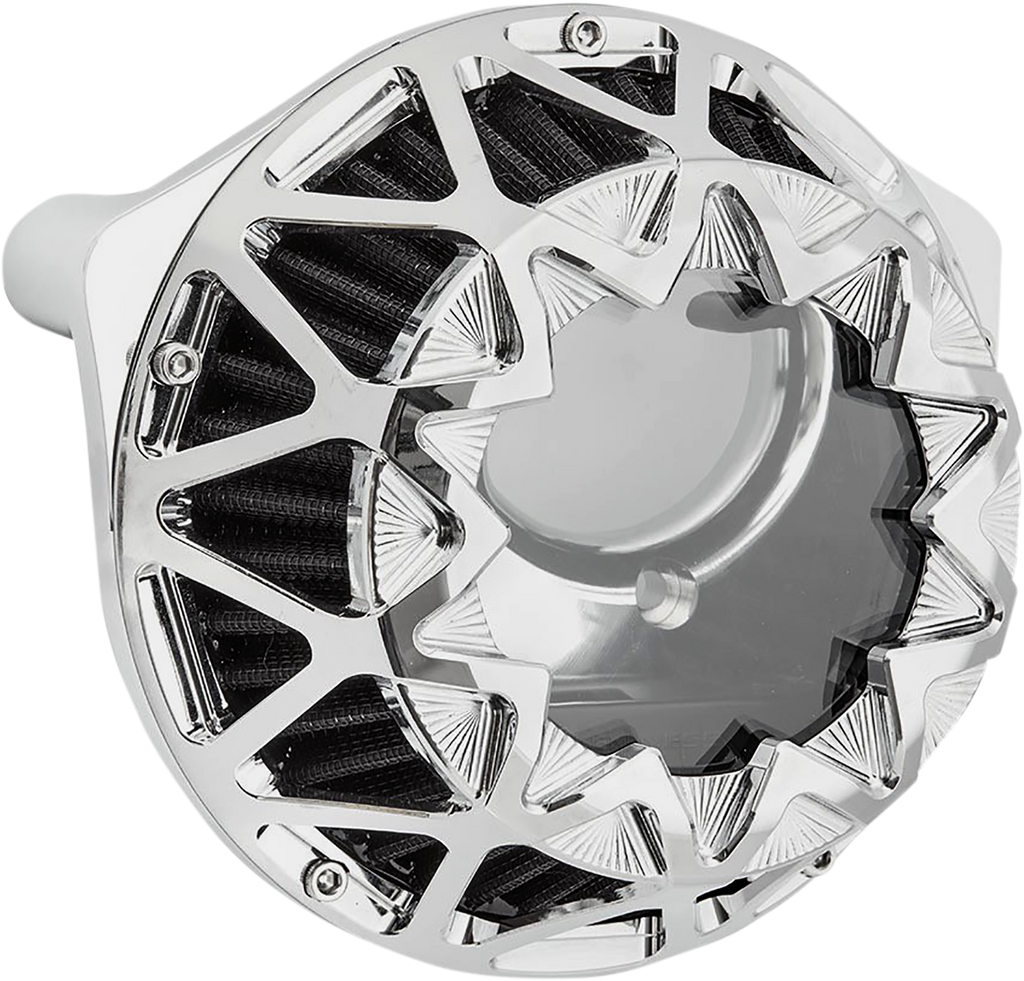 ARLEN NESS Crossfire Air Cleaner - Chrome (Part No. 600-050)