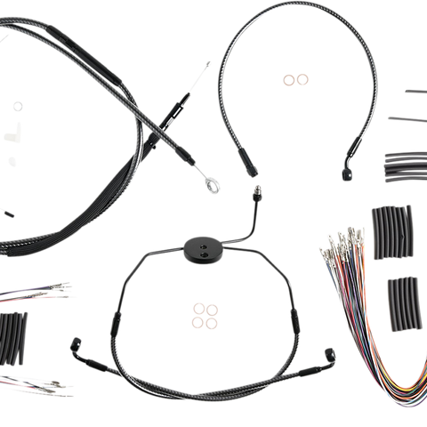 MAGNUM SHIELDING KARBONFIBR Designer Handlebar Installation Kit 787301 - Team Dream Rides