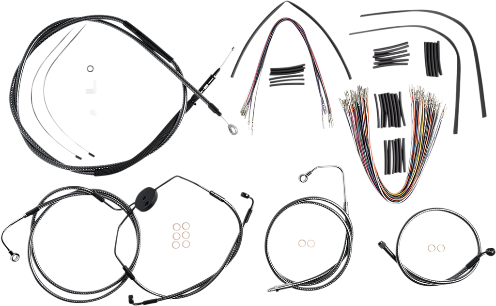 MAGNUM SHIELDING KARBONFIBR Designer Handlebar Installation Kit 787311 - Team Dream Rides