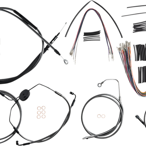 MAGNUM SHIELDING KARBONFIBR Designer Handlebar Installation Kit 787311 - Team Dream Rides