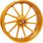 PERFORMANCE MACHINE (PM) Wheel - Assault - Front - Dual Disc/with ABS - Gold Ops* - 18x5.5 12047814RASLAPG - Team Dream Rides