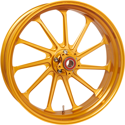 PERFORMANCE MACHINE (PM) Wheel - Assault - Front - Dual Disc/with ABS - Gold Ops* - 18x5.5 12047814RASLAPG - Team Dream Rides