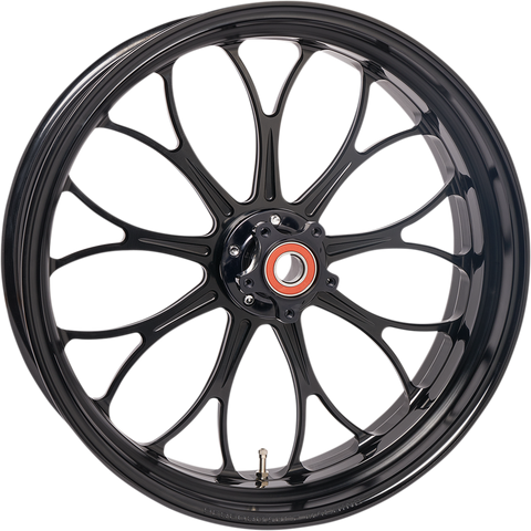 PERFORMANCE MACHINE (PM) Wheel - Revolution - Front - Dual Disc/with ABS - Black Ops* - 18x5.5 12047814RRVNAPB - Team Dream Rides