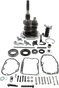 BAKER DRIVETRAIN Overdrive/6-Speed Gear Set for Harley-Davidson '90-'97 – Polished Part Number OD6-401-02