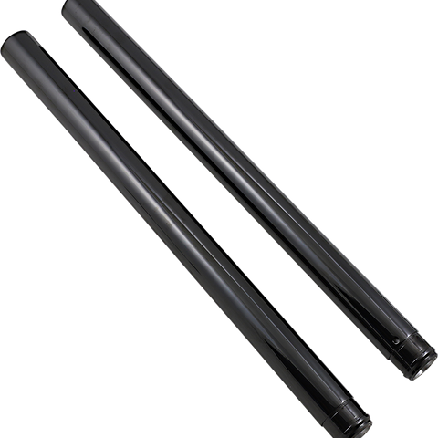 CUSTOM CYCLE ENGINEERING Black Diamond-Like Inverted Fork Tubes - 43 mm - +2