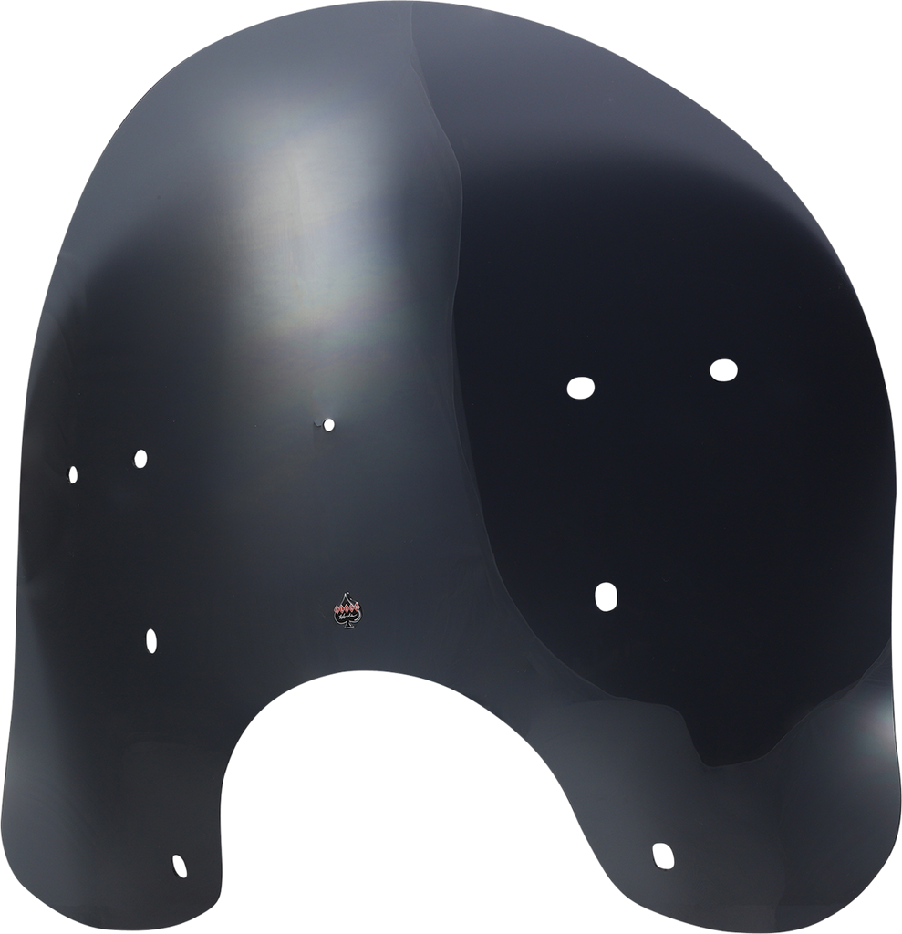 Klock Werks Billboard Flare Windshield Dark Smoke for 1994-2025 Harley-Davidson Baggers, KWW-02-0603