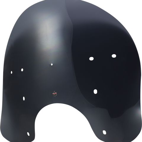 Klock Werks Billboard Flare Windshield Dark Smoke for 1994-2025 Harley-Davidson Baggers, KWW-02-0603