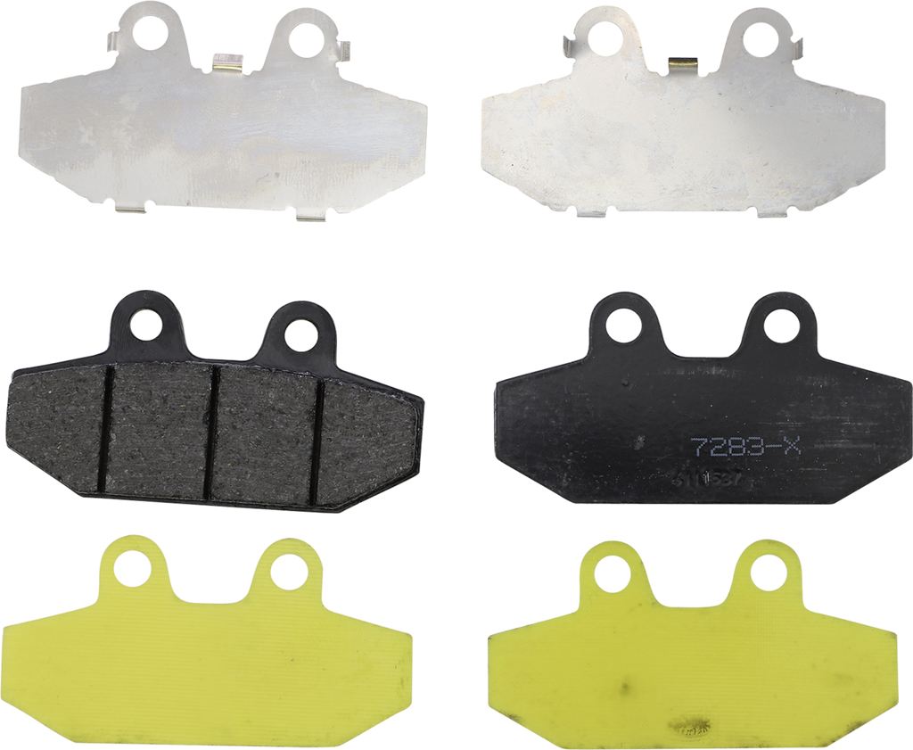 Lyndall Racing Brakes LLC X-Treme Rear Brake Pad 7283X for High-Performance Motorcycles