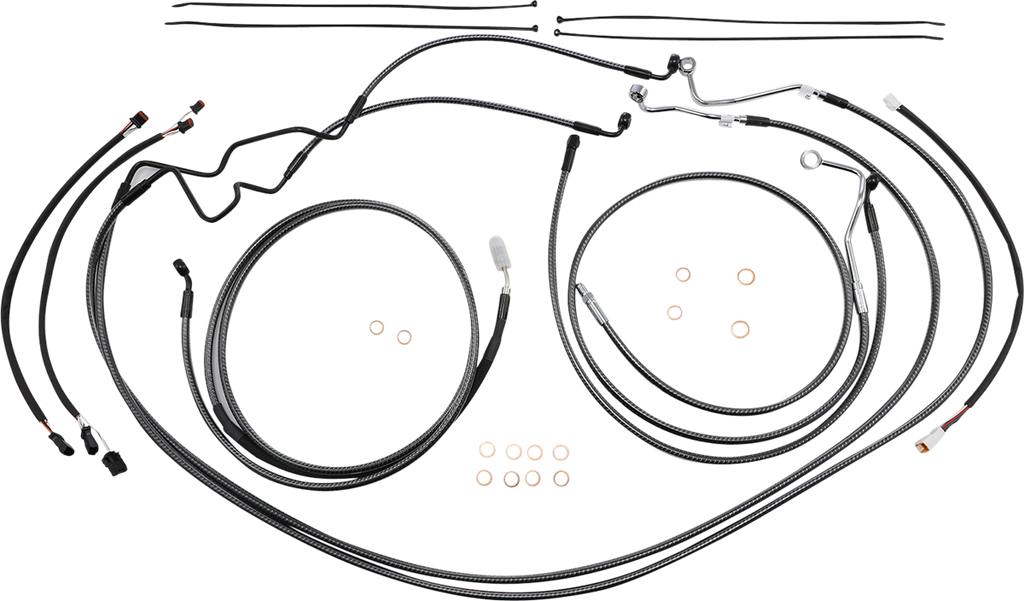 MAGNUM SHIELDING KARBONFIBR Designer Handlebar Installation Kit 787842 - Team Dream Rides