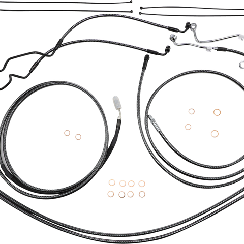 MAGNUM SHIELDING KARBONFIBR Designer Handlebar Installation Kit 787842 - Team Dream Rides