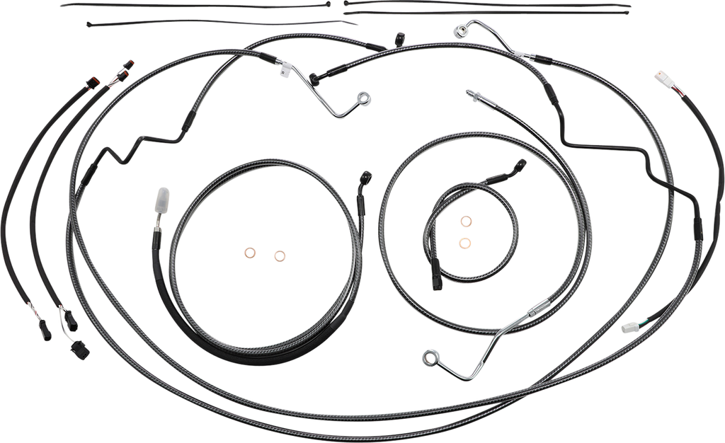 MAGNUM SHIELDING KARBONFIBR Designer Handlebar Installation Kit 787871 - Team Dream Rides