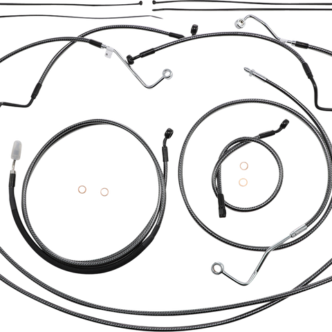 MAGNUM SHIELDING KARBONFIBR Designer Handlebar Installation Kit 787871 - Team Dream Rides