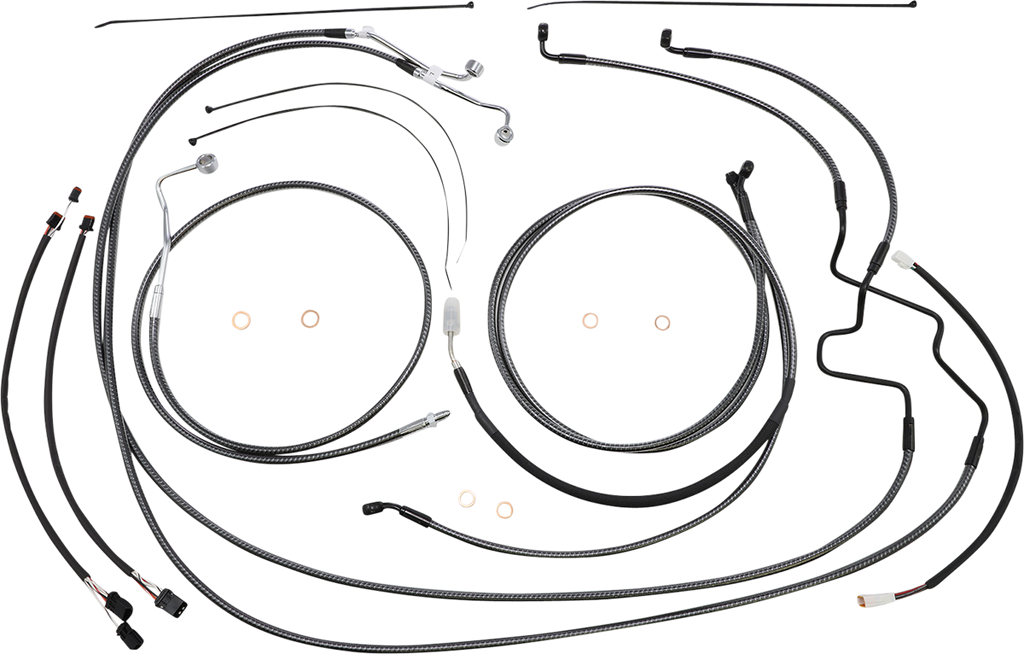 MAGNUM SHIELDING KARBONFIBR Designer Handlebar Installation Kit 787872 - Team Dream Rides