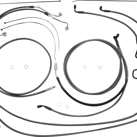 MAGNUM SHIELDING KARBONFIBR Designer Handlebar Installation Kit 787872 - Team Dream Rides