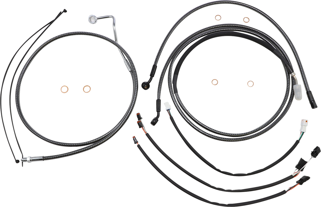 MAGNUM SHIELDING KARBONFIBR Designer Handlebar Installation Kit 787882 - Team Dream Rides