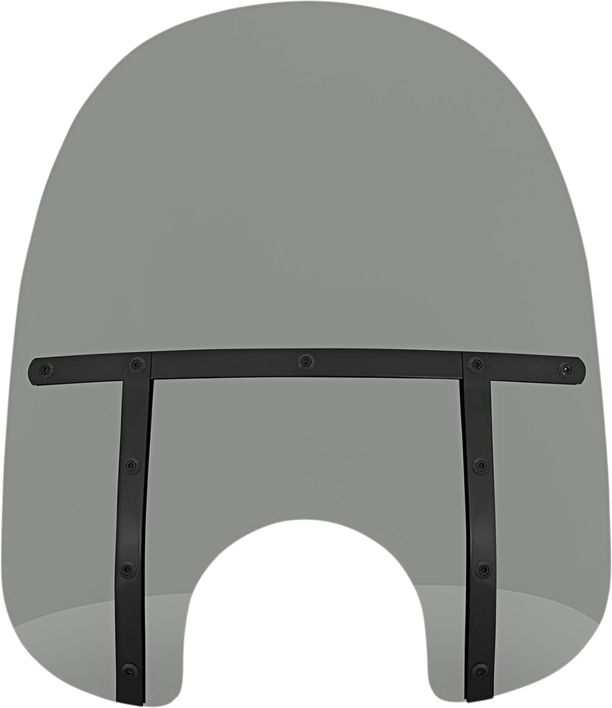 MEMPHIS SHADES Fats Windshield - Black Smoke - 13 inch MEB31112 - Team Dream Rides