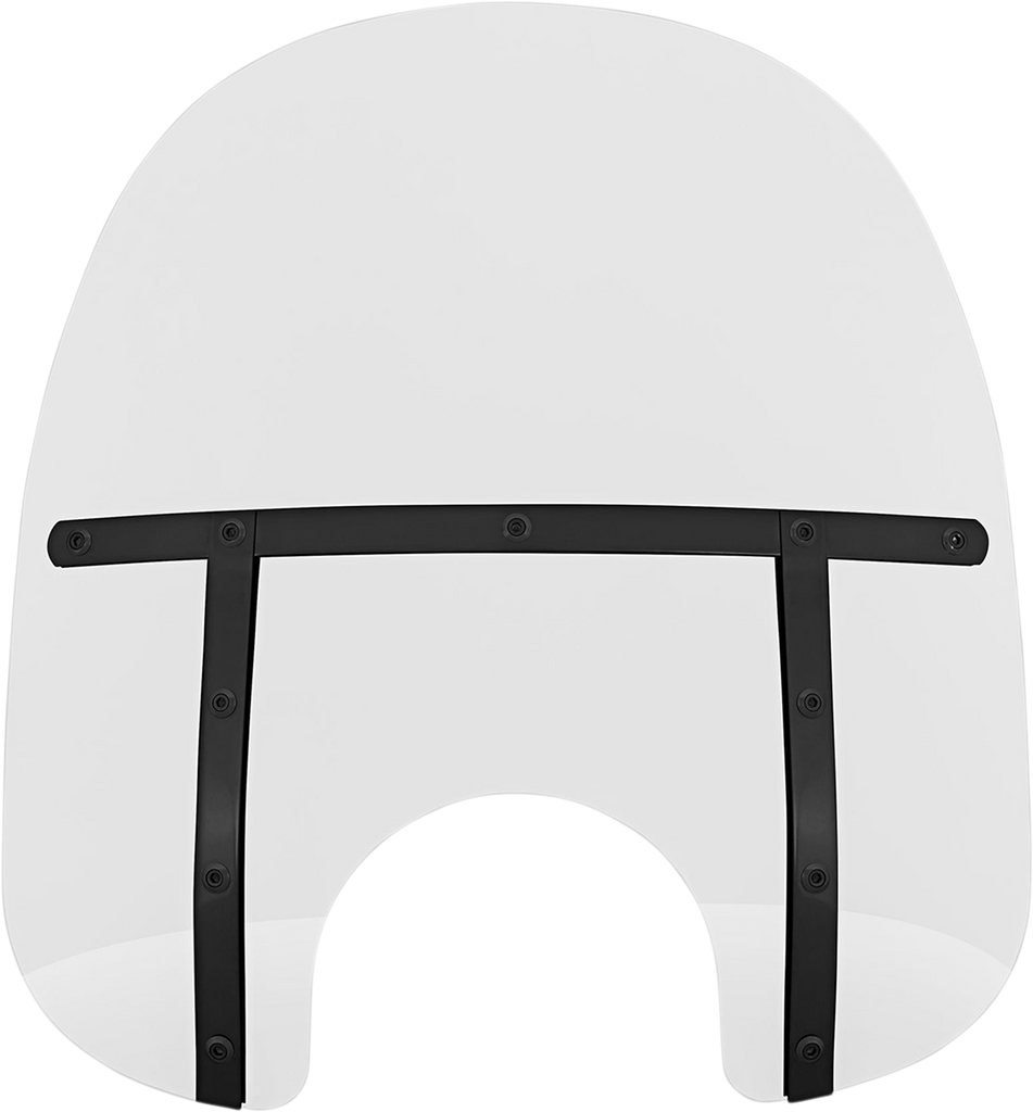 MEMPHIS SHADES Fats Windshield - Clear - 17" MEB3210 - Team Dream Rides