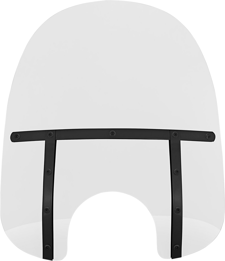 MEMPHIS SHADES Fats Windshield - Clear - 19" MEB3310 - Team Dream Rides