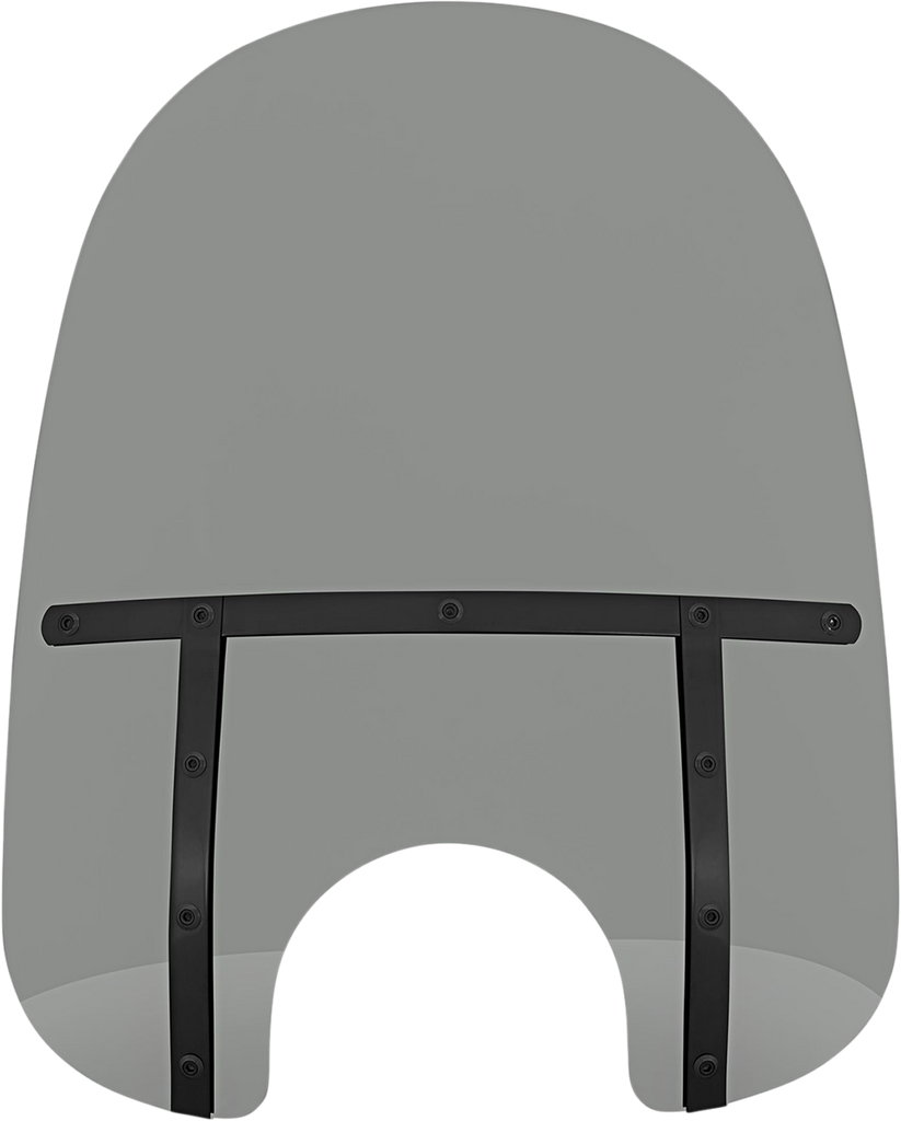 MEMPHIS SHADES Fats Windshield - Black Smoke - 21" MEB34112 - Team Dream Rides