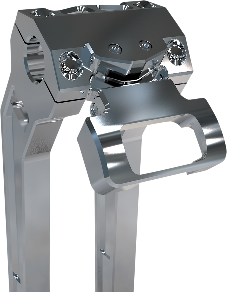 LA Choppers LA-7397-00R Gauge Mount for Softail Models with OE Square Digital Gauges