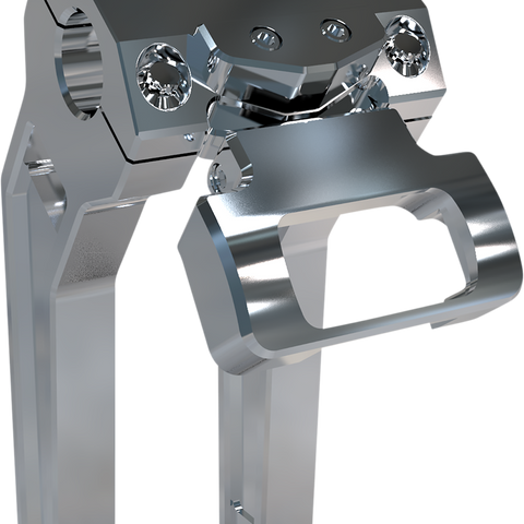 LA Choppers LA-7397-00R Gauge Mount for Softail Models with OE Square Digital Gauges