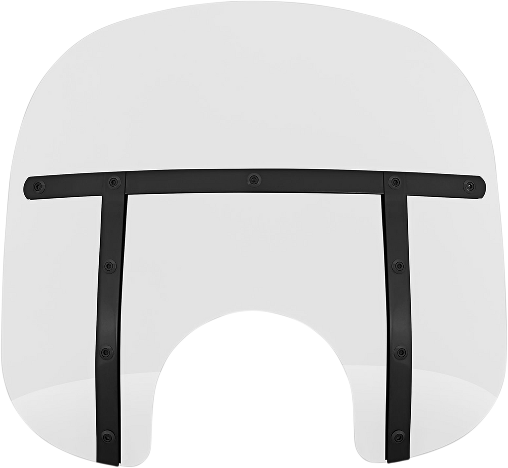 MEMPHIS SHADES Fats Windshield - Clear - 13" MEB3110 - Team Dream Rides