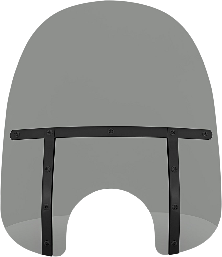 MEMPHIS SHADES Fats Windshield - Black Smoke - 19" MEB33112 - Team Dream Rides