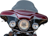 KLOCK WERKS Flare® Tinted Windshield for 1996–2013 Harley-Davidson FLH, KWW-01-0619-T