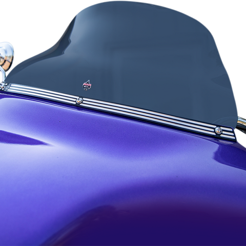 Klock Werks Flare Dark Smoke Windshield for 1996-2013 FLH, KWW-01-0619-DS
