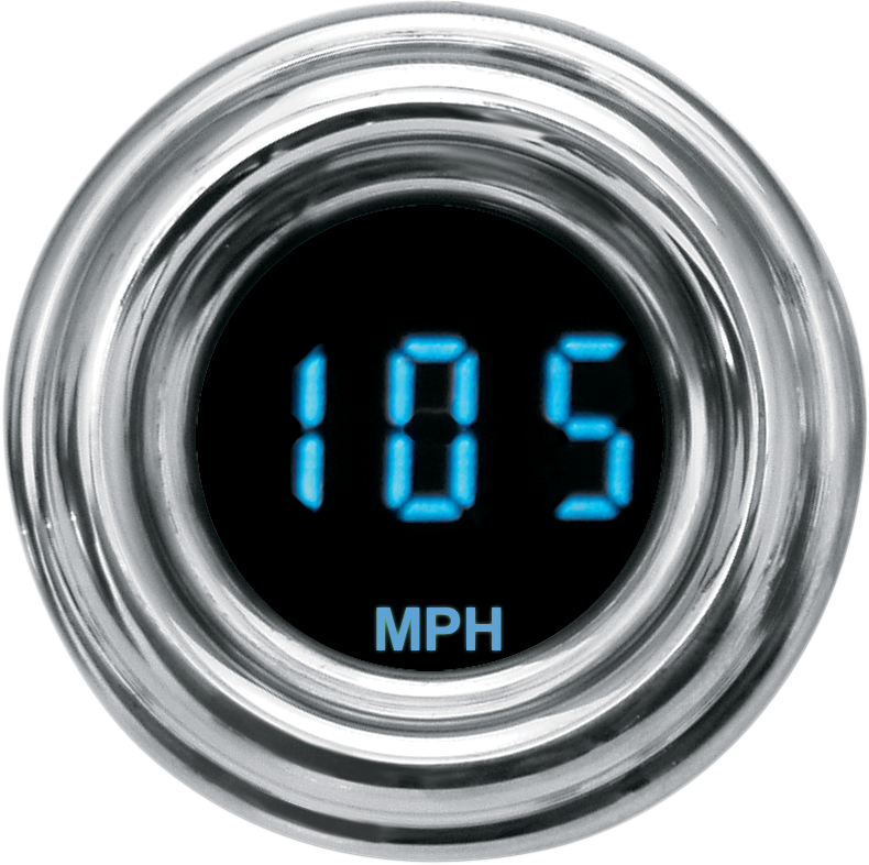 Dakota Digital 1-7/8 inch MPH 4000 Series Speedometer with Retro Blue Display - Part MCL-4013R