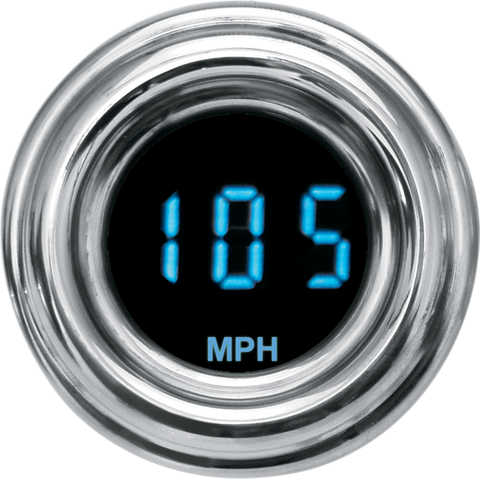 Dakota Digital 1-7/8 inch MPH 4000 Series Speedometer with Retro Blue Display - Part MCL-4013R