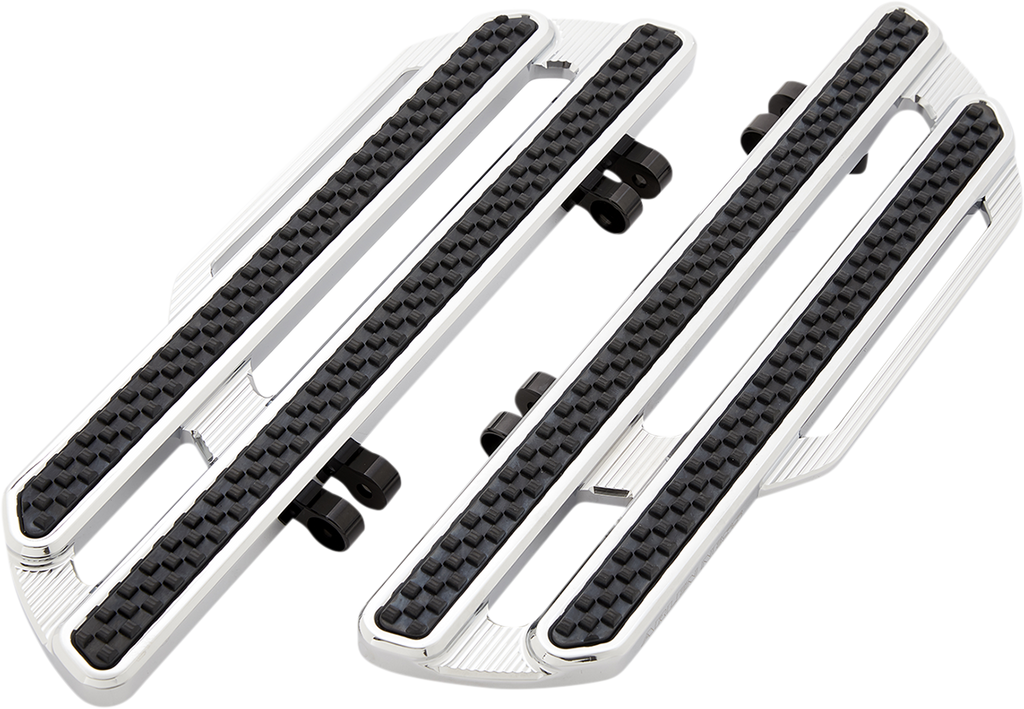 Arlen Ness Method Extended Chrome Driver Floorboards (Part #410-017)