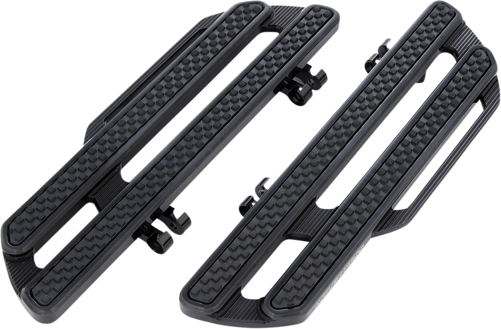 Arlen Ness Method Driver Floorboards - Extended Black 410-016