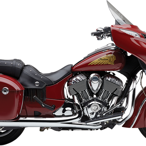 COBRA Dual Cut Slip-On Mufflers - Chrome 5208 - Team Dream Rides