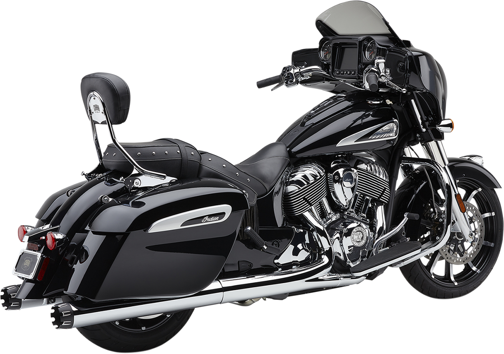 COBRA Dual Cut Slip-On Mufflers - Chrome 5206