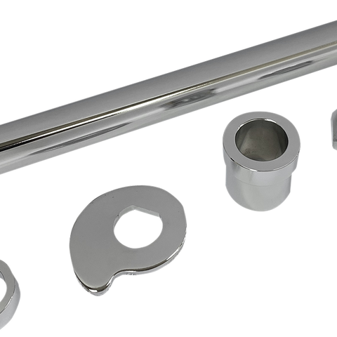 DRAG SPECIALTIES Axle Kit - Rear - Chrome - '02-'07 Touring W16-0349
