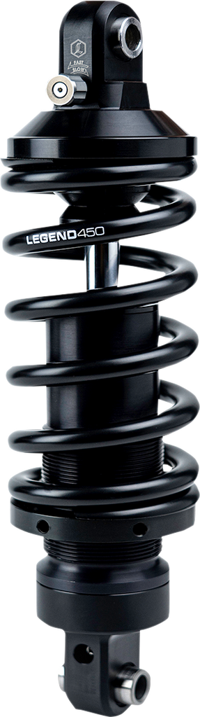 Legend Suspension Revo-A Mono Shock for M-Eight Softail Models – 13-Inch Standard Ride with Adjustable Preload and Rebound Damping