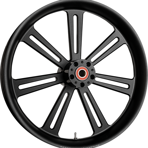 PERFORMANCE MACHINE (PM) Wheel - Sierra - Front - Dual Disc/without ABS - Black - 21x3.5 12027106RSRRSMB - Team Dream Rides