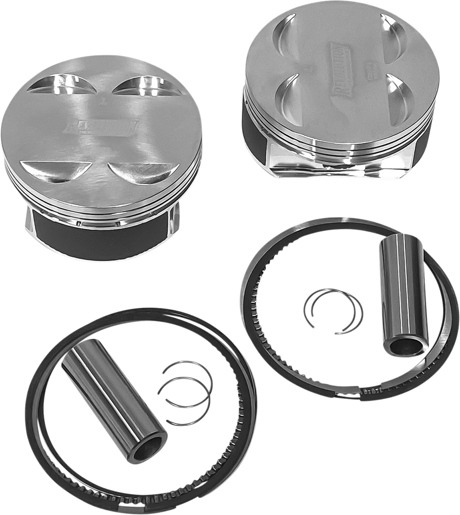 Revolution Performance LLC Piston Kit - Flat-Top for 124" Big Bore Cylinder Kit - 107" M8 RP301-601W