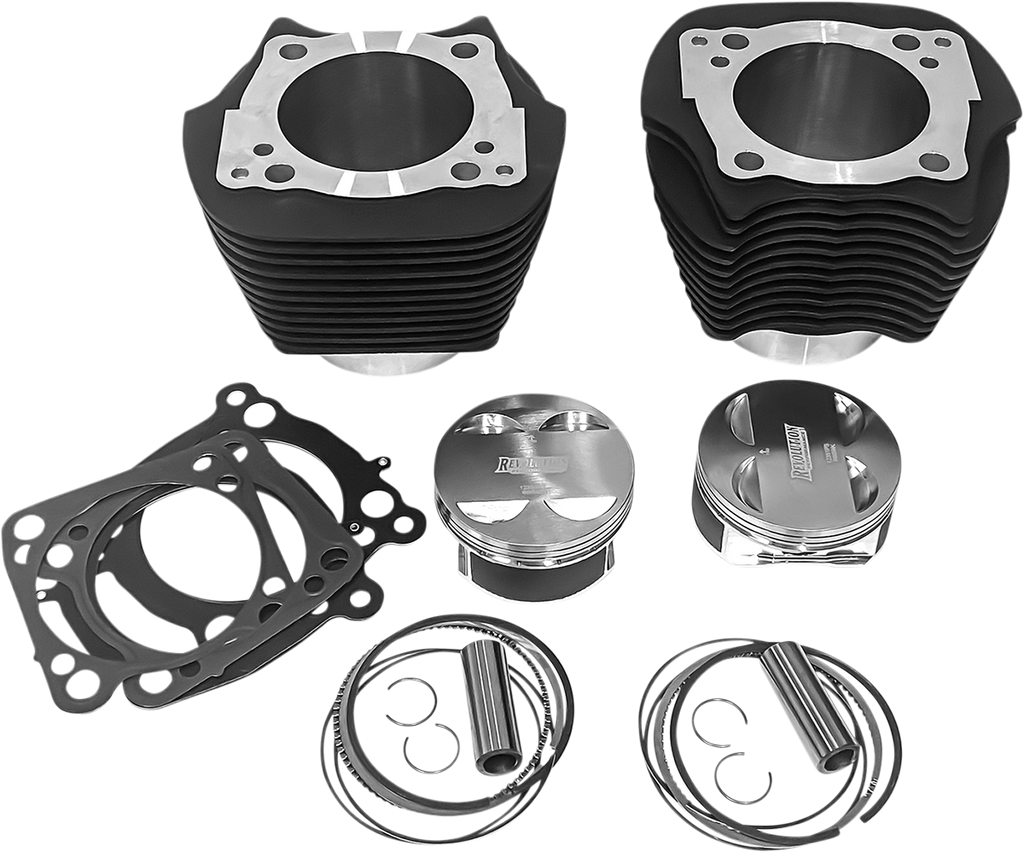 Revolution Performance LLC Big Bore Aluminum Cylinder Kit for 128-Inch Engines, Model RP201-608W
