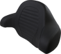 SADDLEMEN Tour-Pak® Backrest Pad Slim Roll & Pleat Black for FL '14-'23 Part 814-07-TPACK-RP