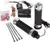 PERFORMANCE MACHINE (PM) Grips - Apex - Heated - FLTRX - Chrome 0063-2095-CH - Team Dream Rides