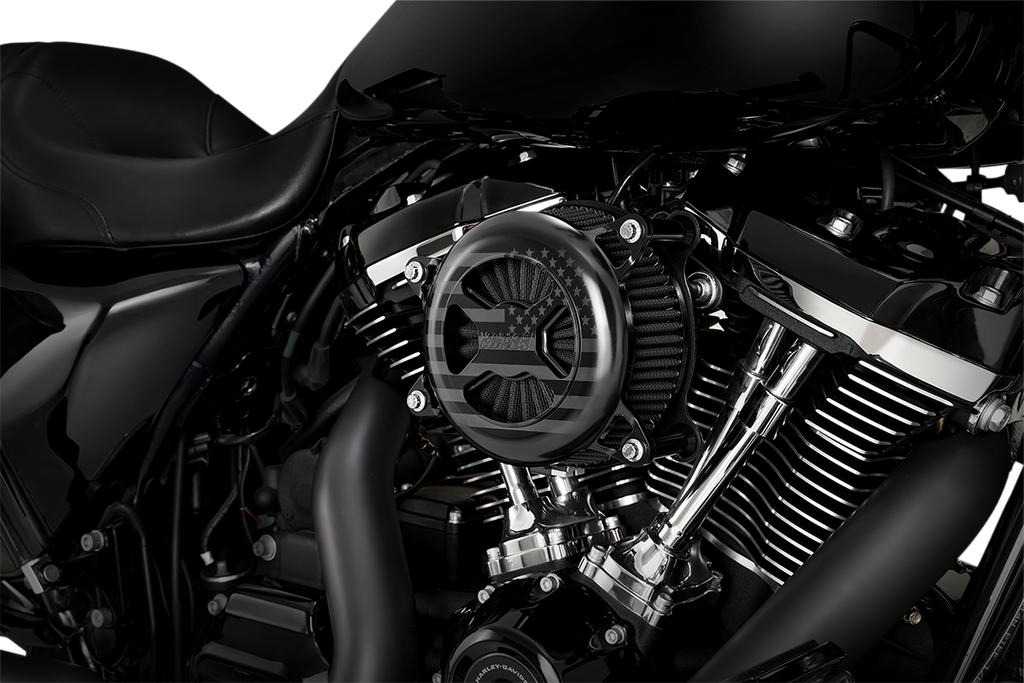 Vance & Hines VO2 America Air Cleaner - Freedom Black 42045FG