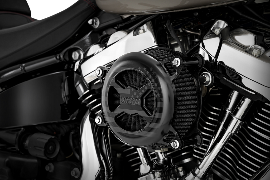 Vance & Hines VO2 America Air Cleaner - Freedom Black 42045FG