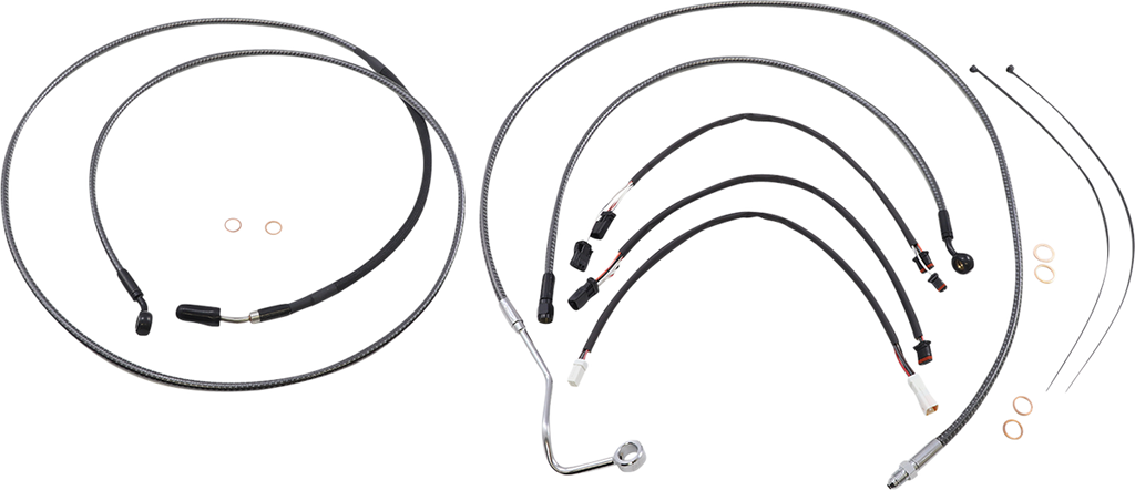 MAGNUM SHIELDING KARBONFIBR Designer Handlebar Installation Kit 787851 - Team Dream Rides