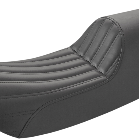 SADDLEMEN Knuckle Profiler™ Seat – Black for FLH/FLT '97-'07, Part No. 897-07-047K